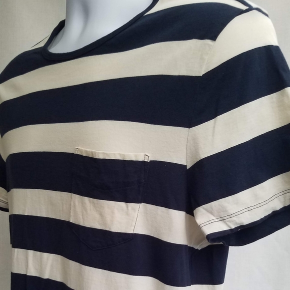Men's "Bloomingdale's" Stripe T-Shirt - Picture 2 of 3